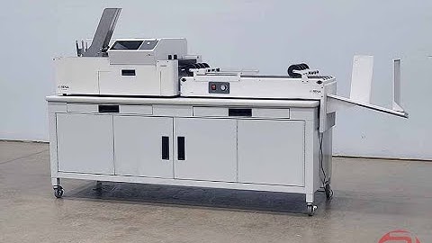 Neopost Mach 6 Digital Color Envelope Printer w/ Rena TB-390 Conveyor - 041423178001A