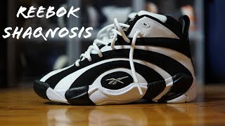 Reebok's Shaqnosis Retro 2020 Black/White Unboxing On Foot Review