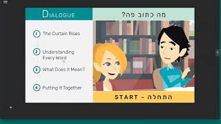 Learn Hebrew with Beelango | Hebrew 2 - advanced Hebrew speaking course for English speakers
