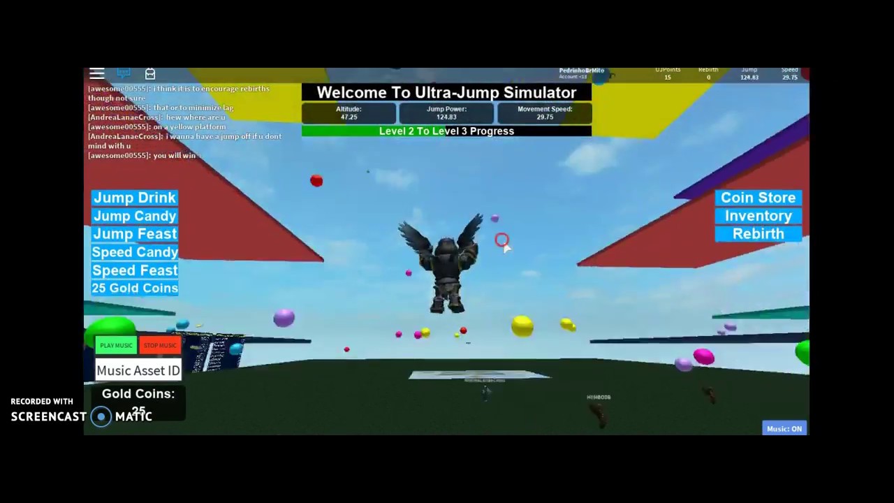 Video De Jump Sumilator Calma Ai Olha Estou No Espaco Youtube - me gasto 1700 robux