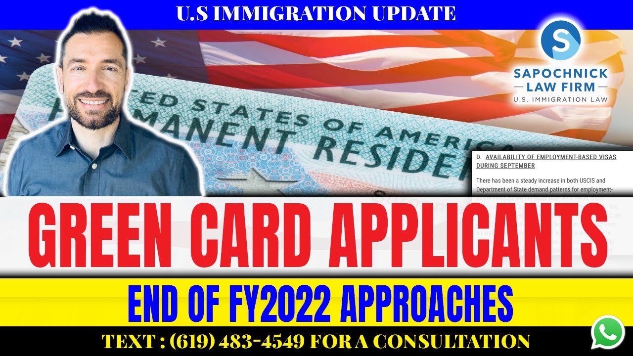 Immigration Update Important Considerations for Green Card Applicants