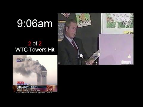 Bush reaction to 9/11 (Full Classroom Footage)