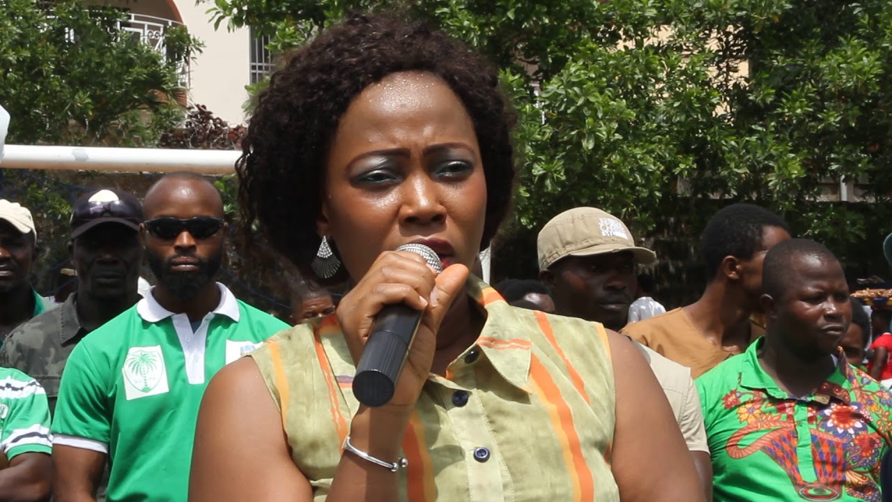 MRS. FATIMA BIO MESSAGE TO APC AT REGENT - YouTube