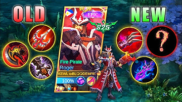 ROGER USERS MUST START USING THIS NEW BUILD | NEW BUILD ROGER GAMEPLAY | MLBB