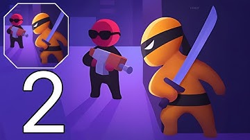 Stealth Master: Assassin Ninja - Gameplay Walkthrough Part 2 -  (iOS, Android)