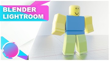ROBLOX FREE BLENDER R15 Rig + LIGHTROOM! | GFX COMET