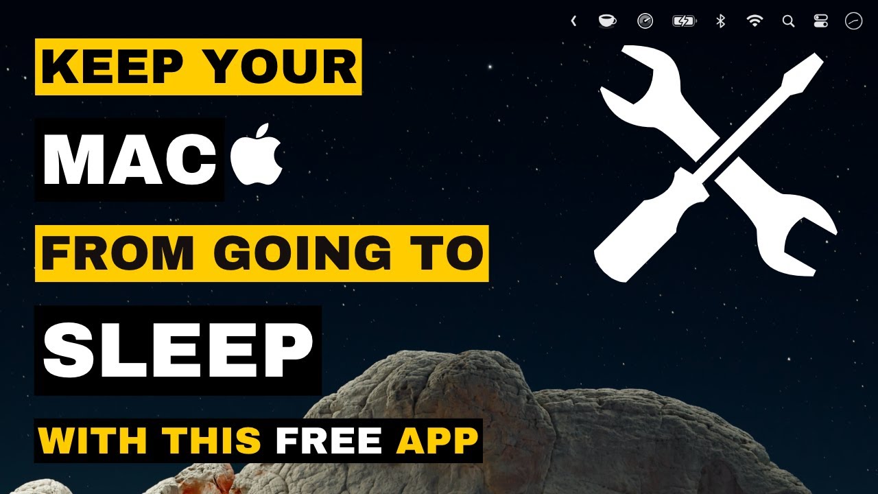 Free Mac Utility to Keep Your Mac From Sleeping - YouTube