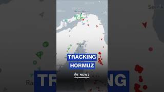 Hormuz Strait nears standstill on tracking maps