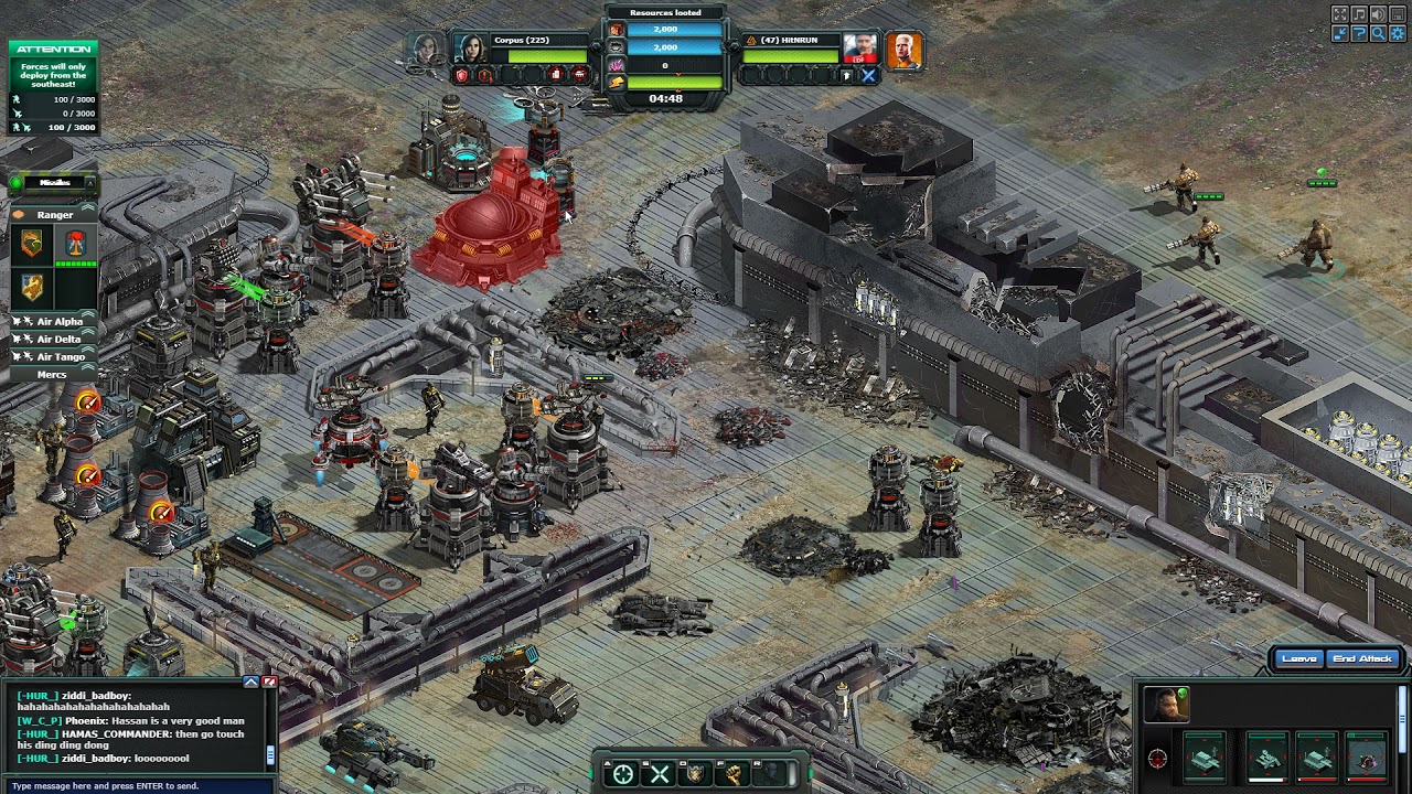 War Commander Omega Hive Base