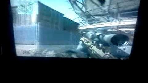 Mw3 quick scoping 1v1 gameplay