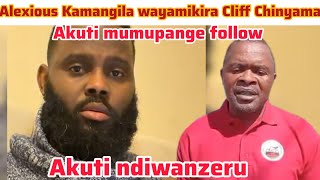 Download Lagu Alexious Kamangila wayamikira Cliff Chinyama ndipo wati mubwere pano mumupange follow pano  MP3