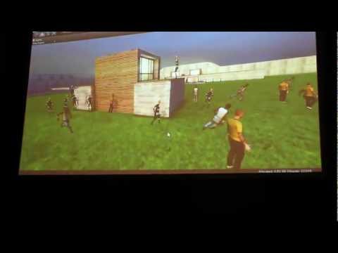 次世代Unityにおけるアニメーションのデモ