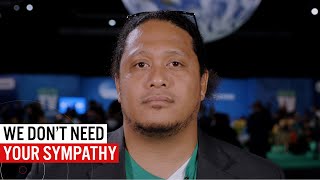 We dont need your sympathy | COP26
We dont need your sympathy, we need your action. You can follow our lead.
Makerusa Porotesano explains that Pacific islands are fighting, not drowning. World leaders at COP26 should learn from their work to protect nature, promote renewables and slash carbon emissions.
#COP26
The Environmental Justice Foundation (EJF) is an international NGO working to defend our shared natural environment and human rights: https://ejfoundation.org
Subscribe to EJF: https://www.youtube.com/channel/UCymOLQE4_vBQBzUKXTBfYwQ
Find us on Twitter: https://twitter.com/EJFoundation
Facebook: https://www.facebook.com/ejfoundation
Instagram: https://www.instagram.com/ejfoundation We dont need your sympathy | COP26