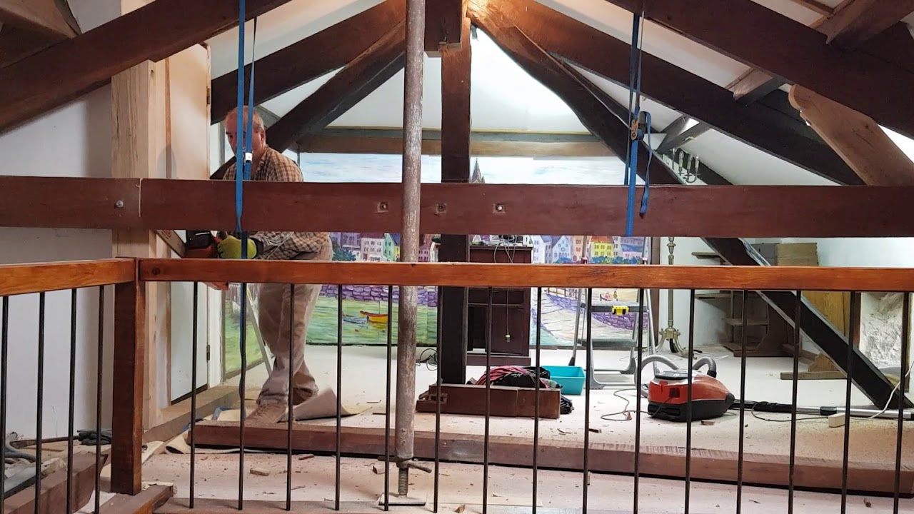 Rénovation d'une charpente ancienne