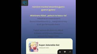 Lyrics| Namara menkoi Gyaru - Masayoshi Oishi | OP Dosanko Gal wa Namara Menkoi | Super Adorable Gal