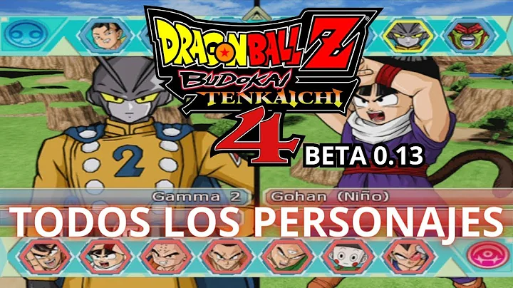Dragon Ball Z Budokai Tenkaichi 4 BETA 13 - New Characters, Ultimate Attacks & Transformations