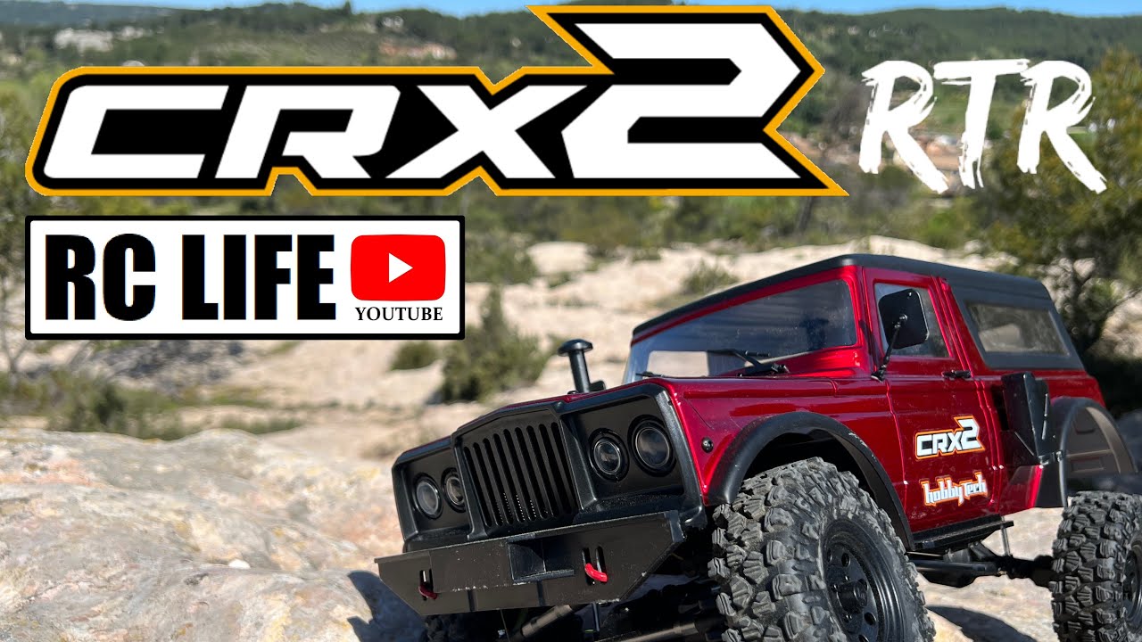 HOBBYTECH CRX2 - UNBOXING - TEST - DÉBRIEFING !!