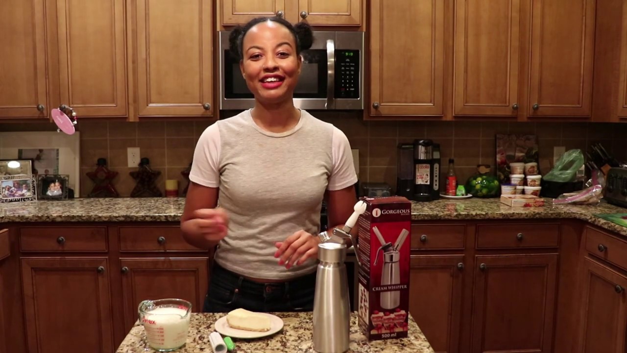 How To Use A Whipped Cream Dispenser YouTube