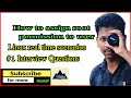 Linux real time scenarios / How to assign root permission to user / Linux Interview questions Telugu