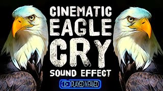 Cinematic Eagle Cry Sound Effect / Sound Of Eagle Cry Echo / Crying Eagle Sound Slowed Down / Free