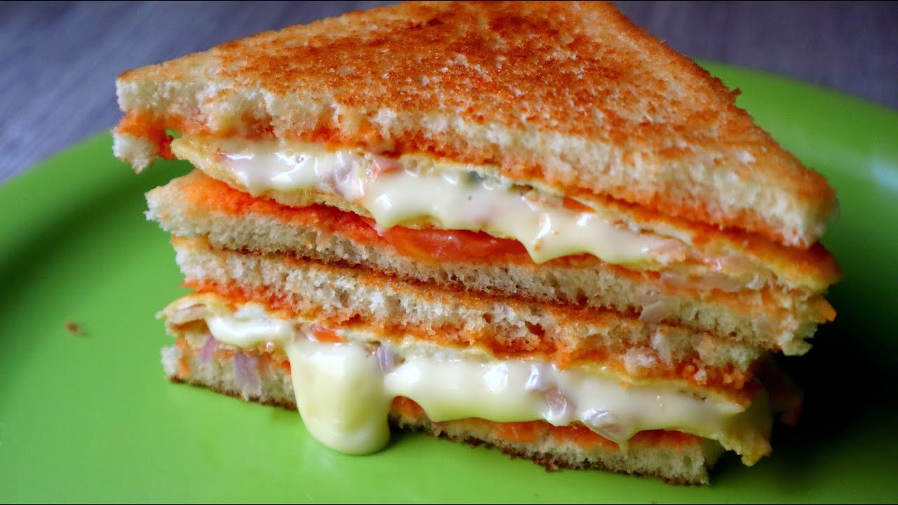 രുചിയൂറും എഗ്ഗ്ചീസ്  സാൻഡ് വിച് / Easy & Tasty Egg Cheese Sandwich