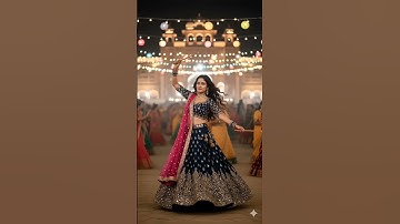 Gemini Garba Look Prompt 🔥 | Gemini Navratri Look Edit | #shorts #shortsfeed #garba #gemini #ai