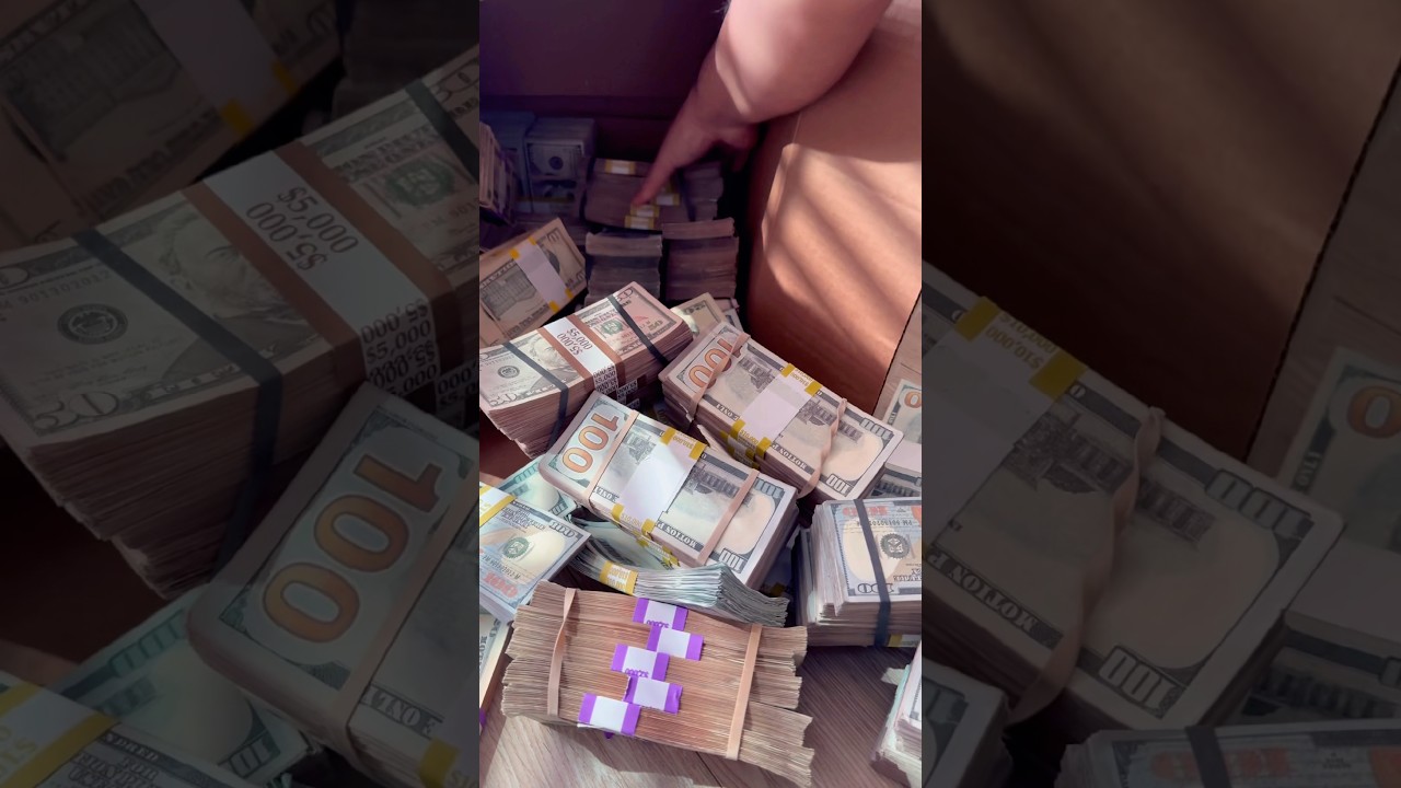 ASMR Unboxing $1 million dollars! 