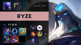 Ryze Top vs Yone - KR Master Patch 26.16