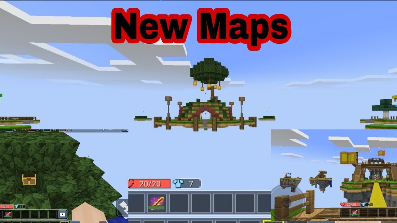 New Maps in bedwars!! (Blockman Go) new secret chest - YouTube