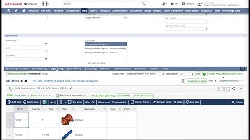 OpenBOM - how to save assembly and sub-assemblies to Oracle NetSuite