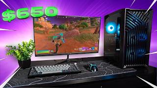 Can a $650 Gaming PC PLAY FORTNITE??