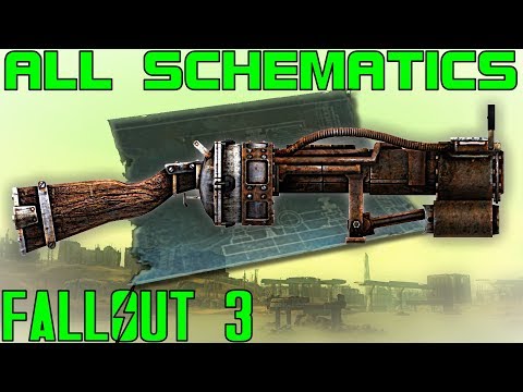 Fallout 3 Dart Gun Schematic Locations