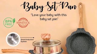 REVIEW BABY SET PAN MAYBA ALAT MPASI BAYI