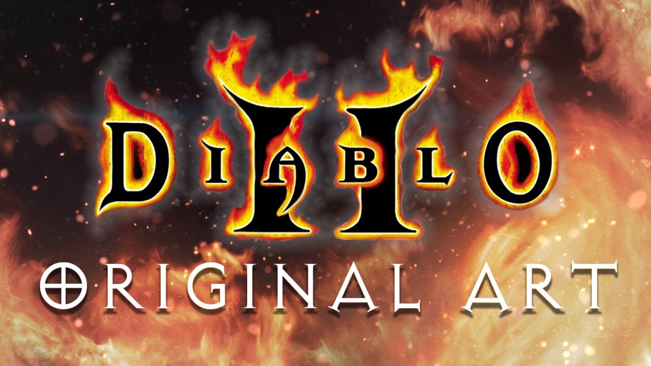 Diablo 2 Original Character Art | Ultra 4K |