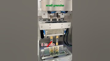 Granule Packing Machine | Multihead Weigher + VFFS | Nuts, Candy, Sugar, Rice #machine