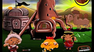 Monkey GO Happy Stage 708 Walkthrough @Allackony