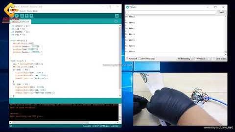 สอนใช้งาน ESP8266 เซ็นเซอร์วัดระดับน้ำของเหลวแบบไร้สัมผัส liquid level Water level Sensor