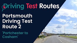 Portsmouth Driving Test Route 2  Portchester to Cosham