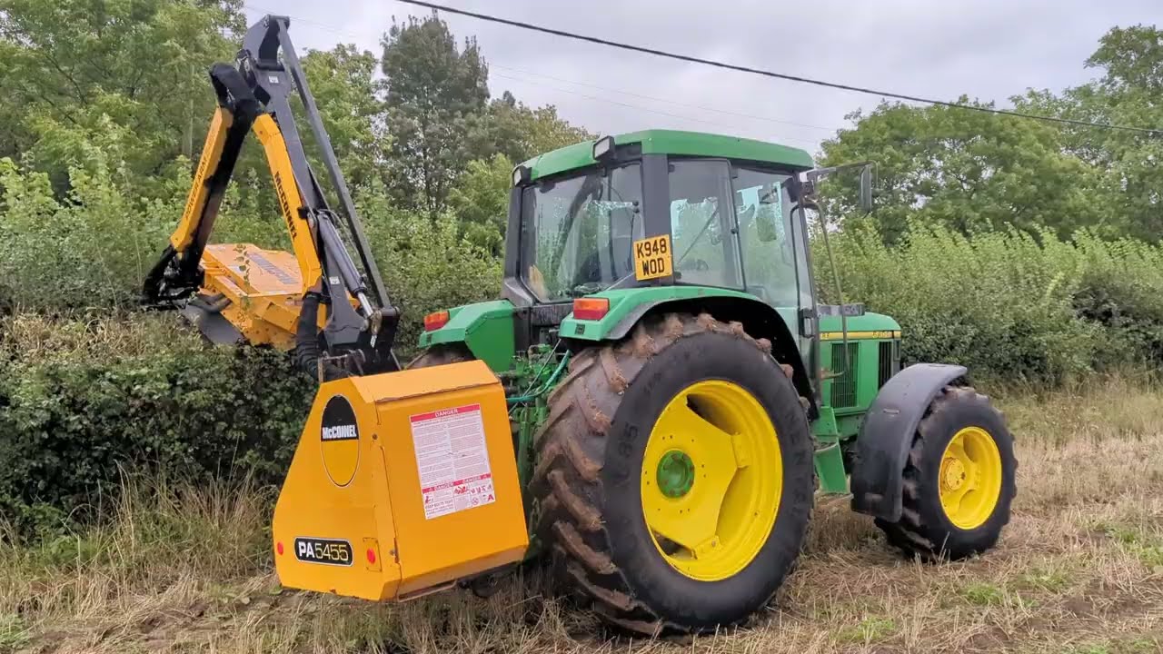 MCCONNEL PA5455 HEDGECUTTER WORKING VIDEO