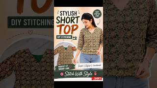 Short Top Making 🤩 || #shorts #sewing #trending #fashion #diy #sewinghacks #ytshorts #stitching