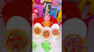 MAMÁ 🐷🐖 NO 🚫QUIERE COMER 🍴PIZZA 🍕DEL INODORO 🚽 #crafts #satisfying #asmr #unboxing