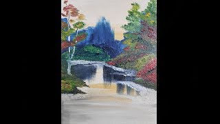 Shrishti Arts Nature Oil Paint Art Oil Painting