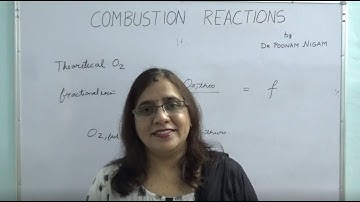 Lecture 34 Combustion Reactions