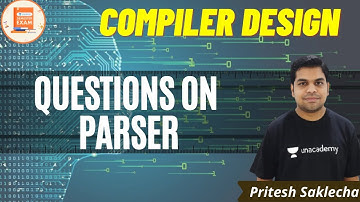 Questions on Parser | Compiler Design | CSE/GATE | Pritesh Saklecha