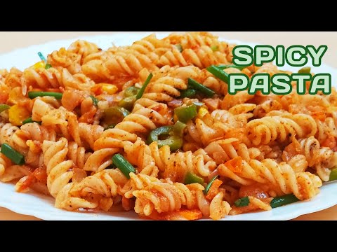 Pasta Recipe | Spicy Masala Pasta | Indian Style Pasta | Lunch Box Recipe | Anupam Aahar