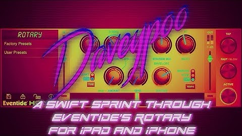 A Swift Sprint thru Eventide