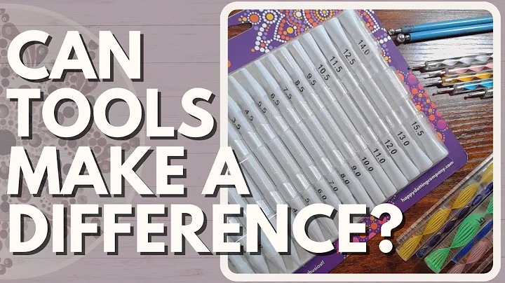 Dot Mandala Art | Unboxing Happy Dotting Company Tools and Review