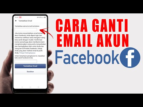 Cara Mengganti Email Facebook | Ubah Email Lama ke yang Baru