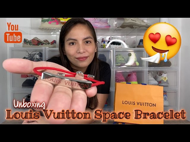 Unboxing Louis Vuitton Space Bracelet in Rogue Color 