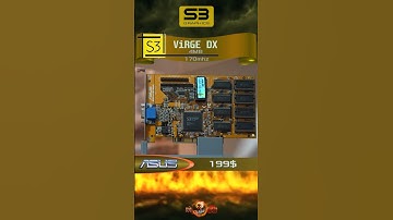 S3 ViRGE DX  #Asus #S3virge #nvidia #pcgaming #viralvideo #graphicscard #windows